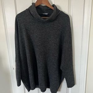 Wide tunic for winter time